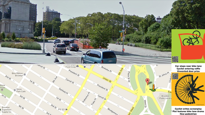 Illustration for article titled Where to find New York City's haiku crosswalk signs